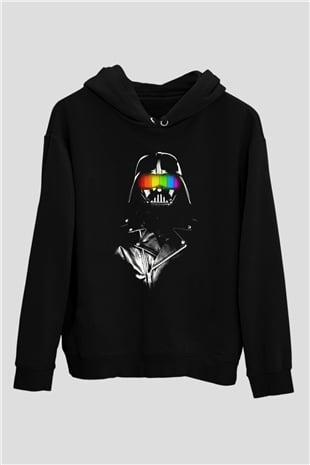 Star Wars Siyah Unisex Kapşonlu Sweatshirt