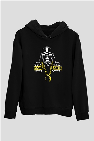Star Wars Siyah Unisex Kapşonlu Sweatshirt