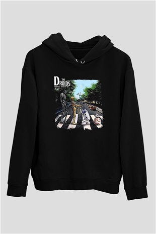 Star Wars Siyah Unisex Kapşonlu Sweatshirt