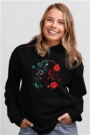 Star Wars Siyah Unisex Kapşonlu Sweatshirt