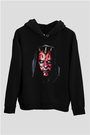 Star Wars Siyah Unisex Kapşonlu Sweatshirt