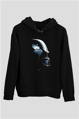 Star Wars Siyah Unisex Kapşonlu Sweatshirt