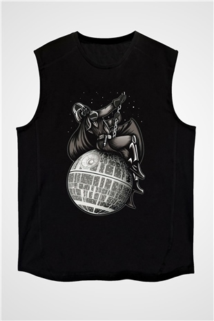 Star Wars Siyah Unisex Kolsuz Tişört