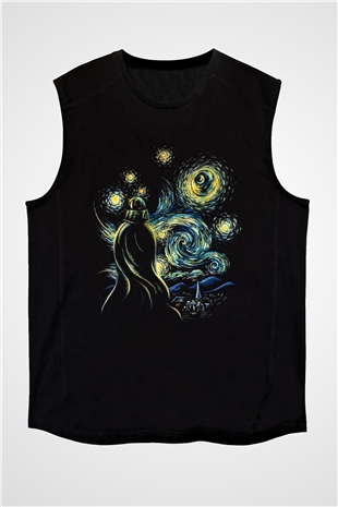 Star Wars Siyah Unisex Kolsuz Tişört