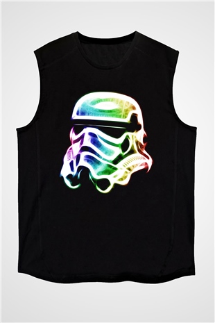 Star Wars Siyah Unisex Kolsuz Tişört