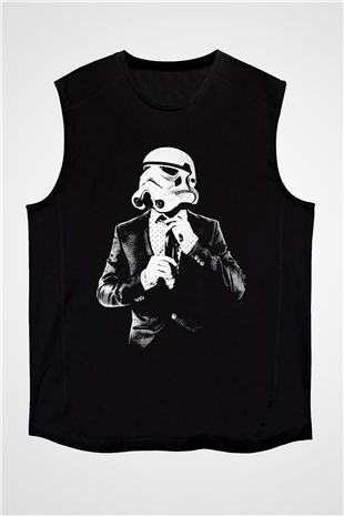 Star Wars Siyah Unisex Kolsuz Tişört