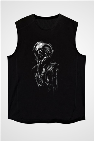 Star Wars Siyah Unisex Kolsuz Tişört