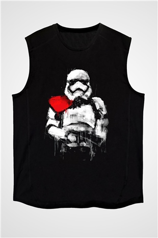 Star Wars Siyah Unisex Kolsuz Tişört