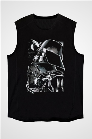 Star Wars Siyah Unisex Kolsuz Tişört