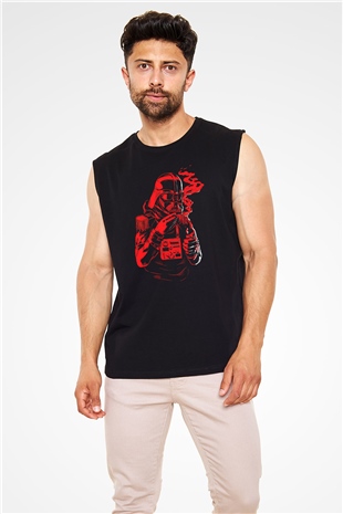 Star Wars Siyah Unisex Kolsuz Tişört