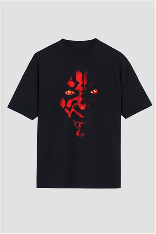 Star Wars Siyah Unisex Oversize Tişört T-Shirt