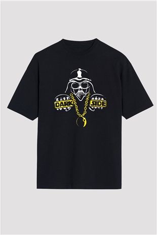 Star Wars Siyah Unisex Oversize Tişört T-Shirt