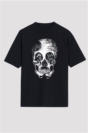 Star Wars Siyah Unisex Oversize Tişört T-Shirt