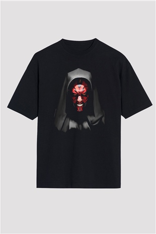 Star Wars Siyah Unisex Oversize Tişört T-Shirt