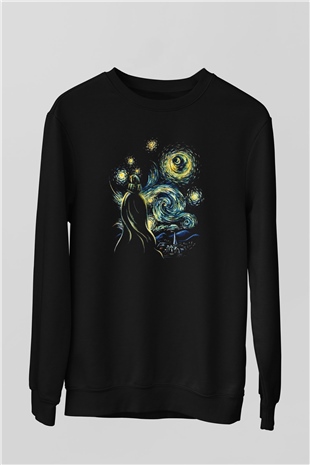 Star Wars Siyah Unisex Sweatshirt