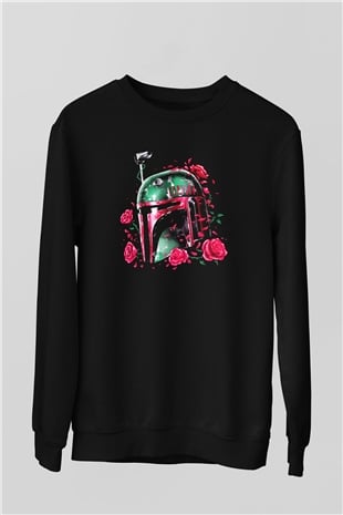 Star Wars Siyah Unisex Sweatshirt