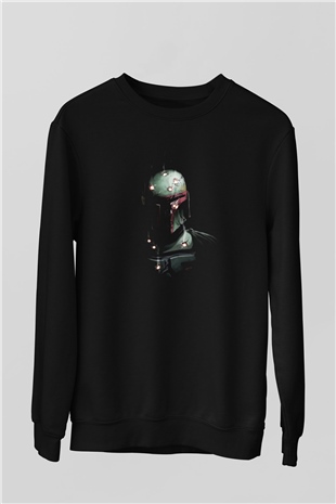 Star Wars Siyah Unisex Sweatshirt