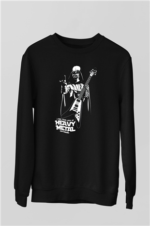 Star Wars Siyah Unisex Sweatshirt
