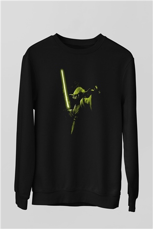 Star Wars Siyah Unisex Sweatshirt