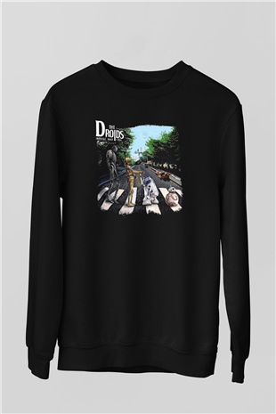 Star Wars Siyah Unisex Sweatshirt