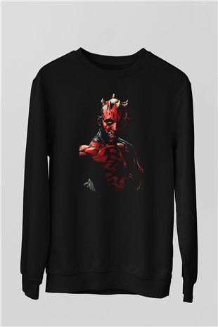 Star Wars Siyah Unisex Sweatshirt