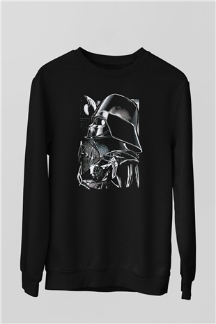 Star Wars Siyah Unisex Sweatshirt