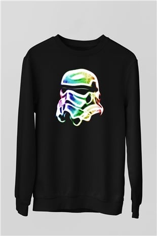 Star Wars Siyah Unisex Sweatshirt