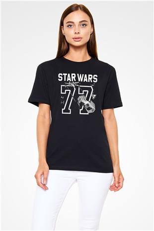 Star Wars Siyah Unisex Tişört T-Shirt
