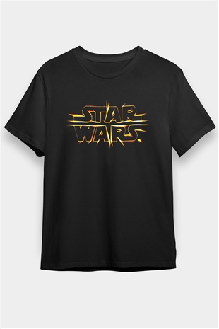 Star Wars Siyah Unisex Tişört T-Shirt