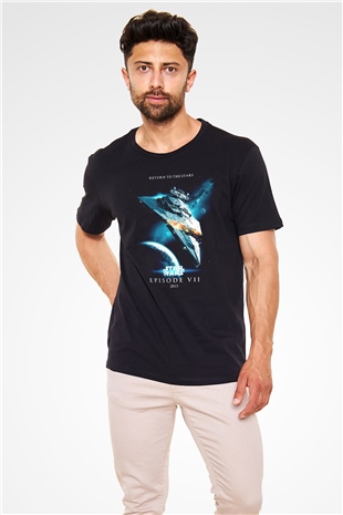 Star Wars Siyah Unisex Tişört T-Shirt
