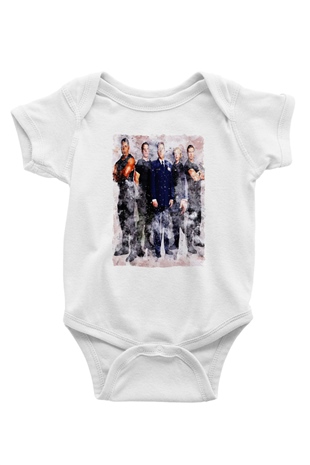Stargate SG-1 Beyaz Bebek Body - Zıbın