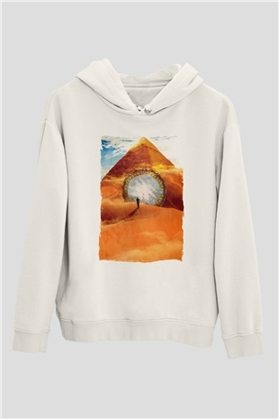 Stargate SG-1 Beyaz Unisex Hoodie