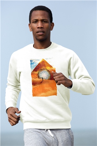 Stargate SG-1 Beyaz Unisex Sweatshirt