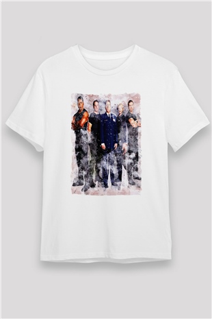 Stargate SG-1 Beyaz Unisex Tişört T-Shirt