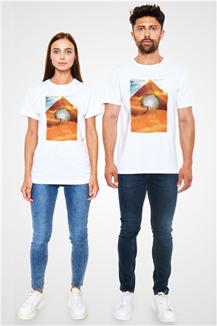 Stargate SG-1 Beyaz Unisex Tişört T-Shirt