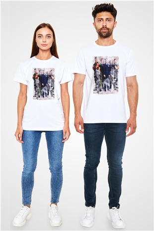 Stargate SG-1 Beyaz Unisex Tişört T-Shirt