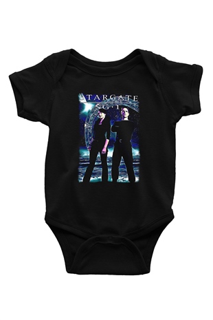 Stargate SG-1 Siyah Bebek Body - Zıbın