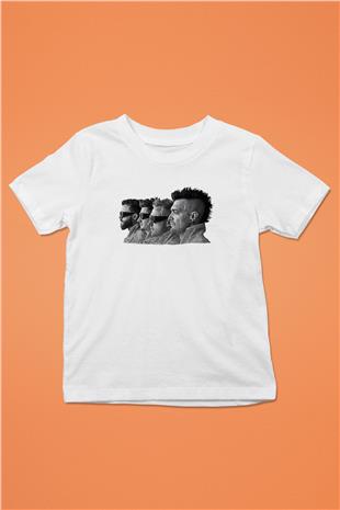 Starset Baskılı Beyaz Unisex Beyaz Çocuk Tişört - Tshirt