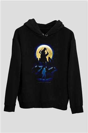 Starship Troopers Siyah Unisex Hoodie