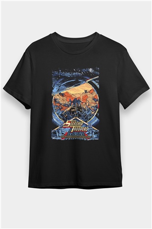 Starship Troopers Siyah Unisex Tişört