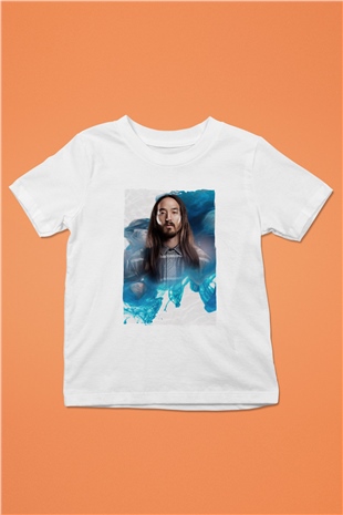 Steve Aoki Beyaz Unisex Çocuk Tişört