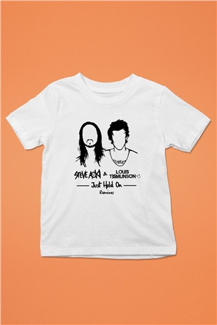 Steve Aoki Beyaz Unisex Çocuk Tişört