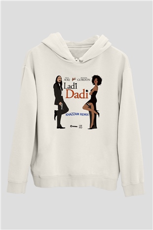 Steve Aoki Beyaz Unisex Kapüşonlu Sweatshirt