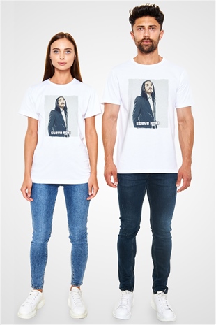 Steve Aoki Beyaz Unisex Tişört T-Shirt - TişörtFabrikası
