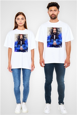 Steve Aoki Beyaz Oversize Tişört Oversize T-shirt - TişörtFabrikası
