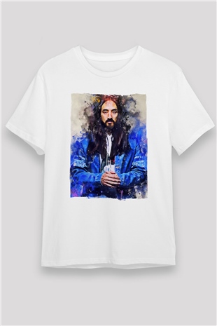 Steve Aoki Beyaz Unisex Tişört T-Shirt - TişörtFabrikası