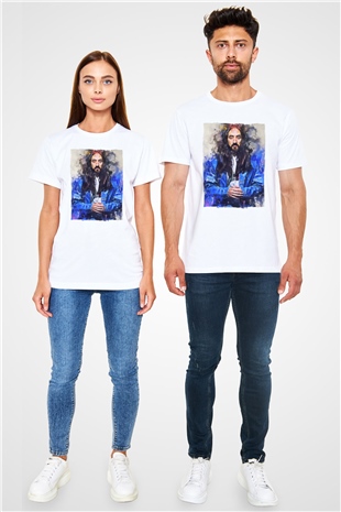 Steve Aoki Beyaz Unisex Tişört T-Shirt - TişörtFabrikası