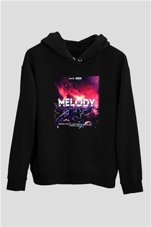 Steve Aoki Siyah Unisex Hoodie