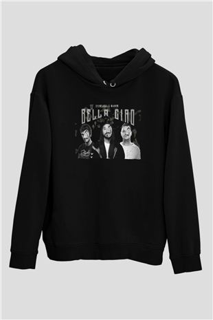 Steve Aoki Siyah Unisex Kapüşonlu Sweatshirt