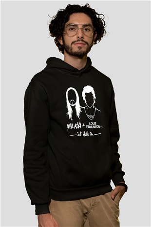 Steve Aoki Siyah Unisex Kapüşonlu Sweatshirt